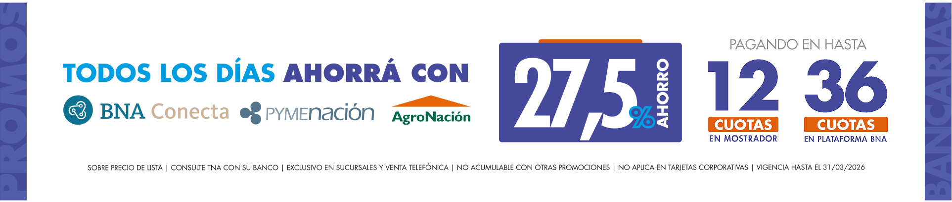 Promocion con BNA Conecta