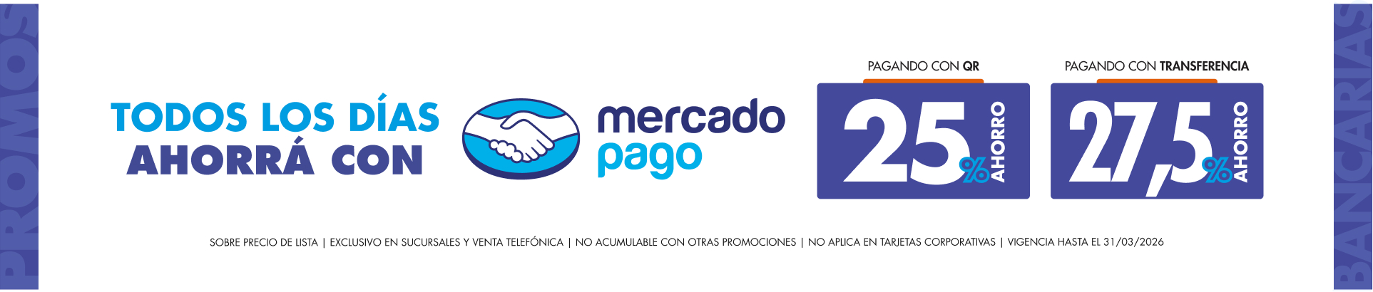 Promocion con Mercado Pago