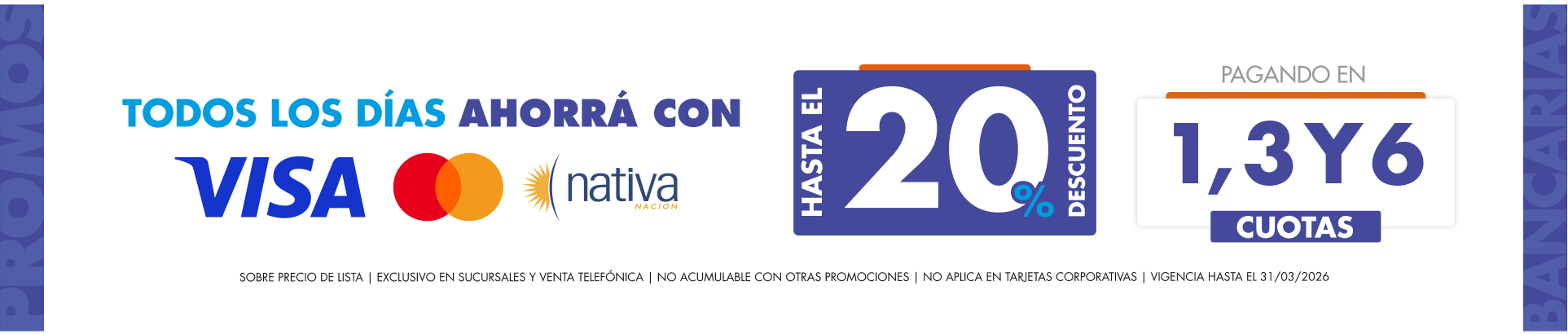 Promocion con Tarjeta Nativa