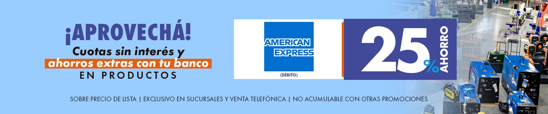 Promocion con Amex