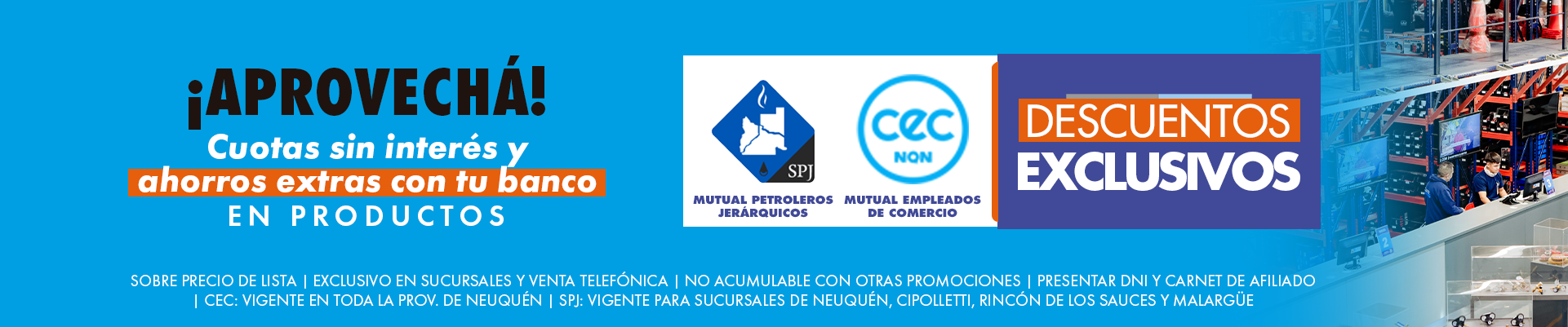 Promocion con Mutuals